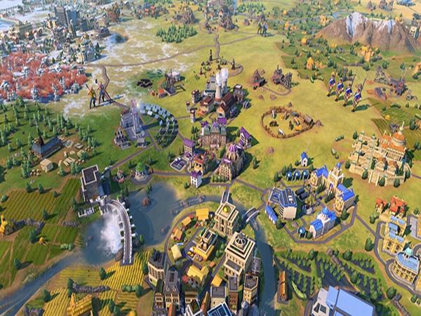 Game dàn trận PC Civilization series