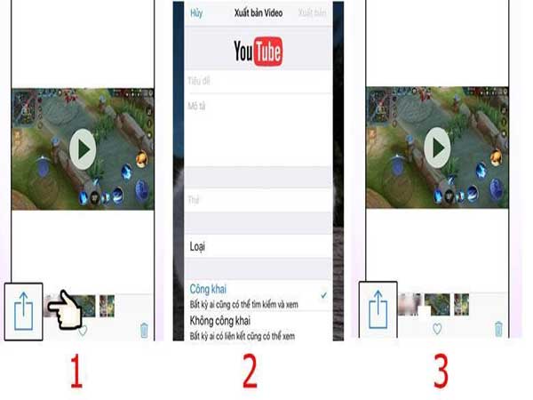 Cách tải video lên Youtube