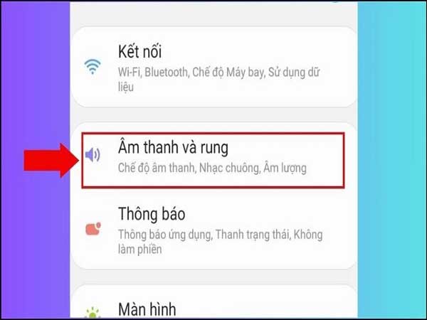 bạn mở ứng dụng "Cài đặt"