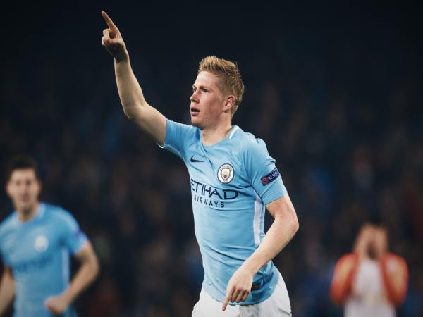 Tiền vệ Kevin De Bruyne