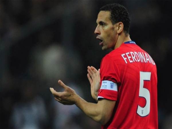 Rio Ferdinand số áo bao nhiêu tại MU và đội tuyển Anh?